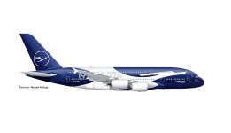 Herpa 539494 - 1:500 - Lufthansa A380 100 Jahre - D-AIMH